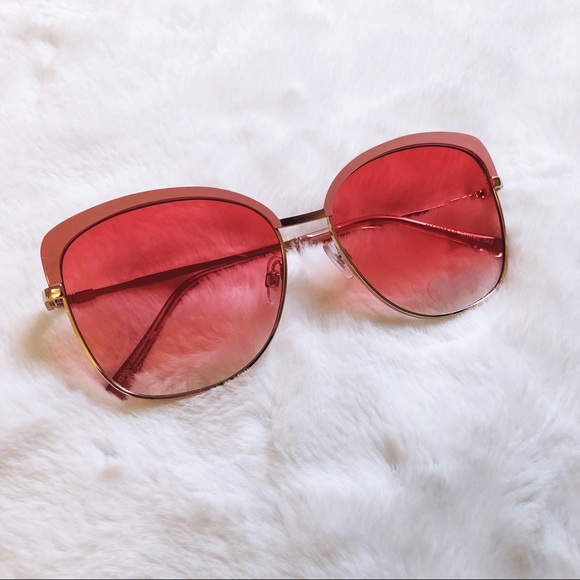 Robbie Full Rim Retro Cat Eye Sunglasses - Picture 5 of 14